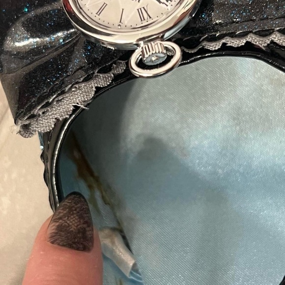 Disney Store Black Alice in Wonderland Mary Janes US Little Girl 13/1 - Picture 8 of 8